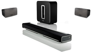 Sonos PLAYBAR 5.1 System inc Play:3s